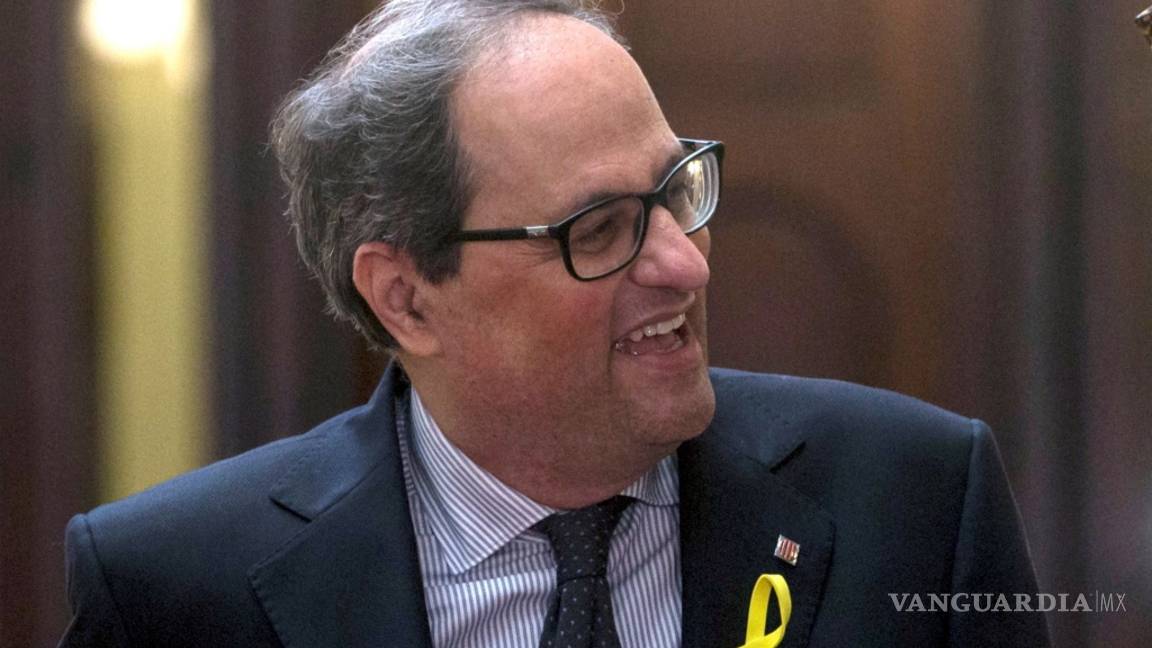 $!Renuncia Puigdemont a la presidencia de Cataluña y propone a Quim Torra