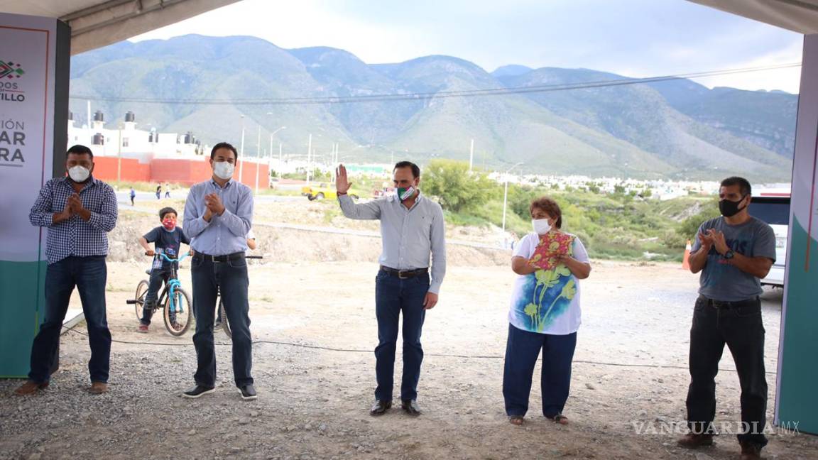 Inicia construcción de puente vehicular en populosa colonia de Saltillo