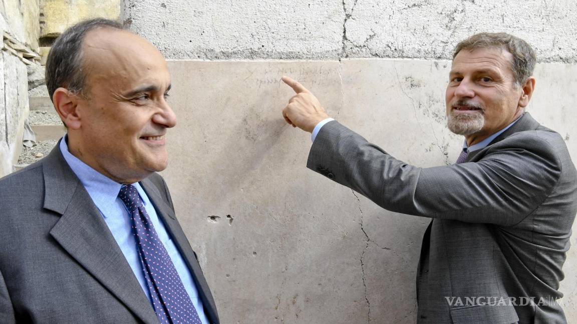 $!Un hallazgo extraordinario en Pompeya modifica la fecha de la erupción de Vesubio