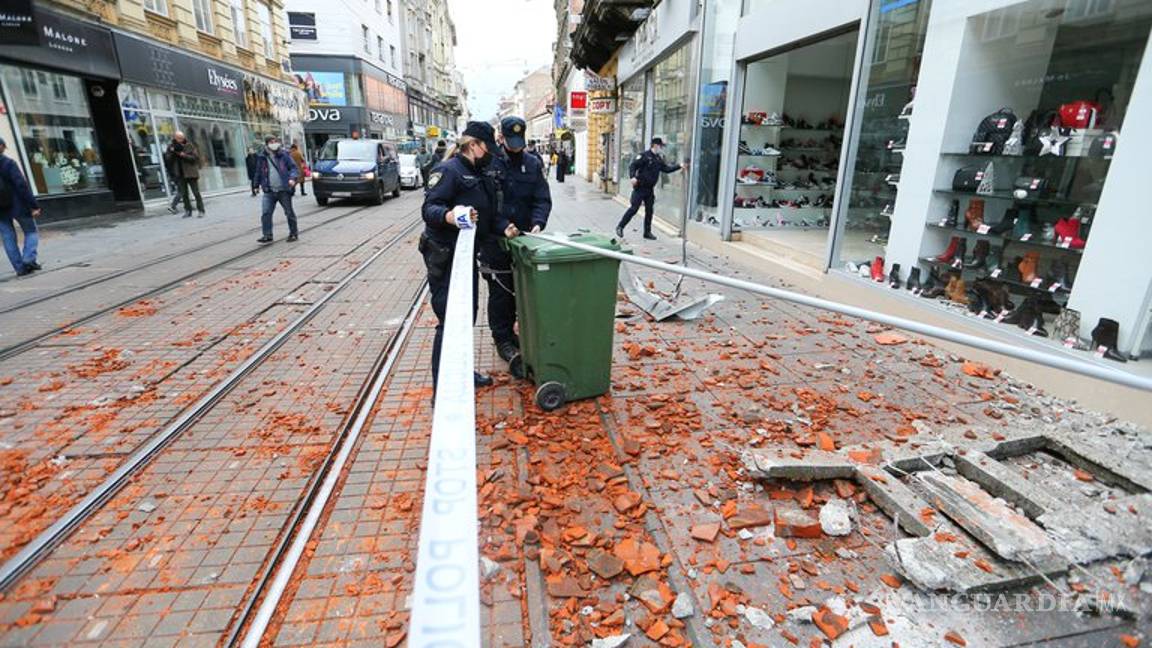 $!Fuerte terremoto en Croacia: todo el distrito de Zagreb arrasado