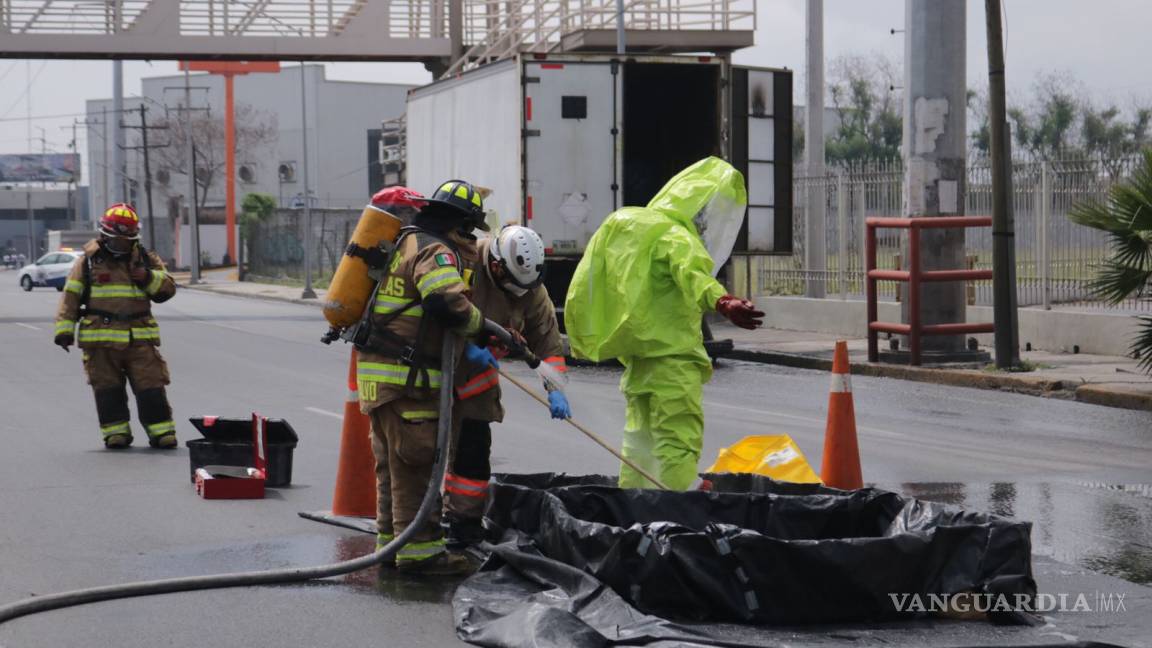 Evacuan a 200 por derrame de químico en San Nicolás, Nuevo León