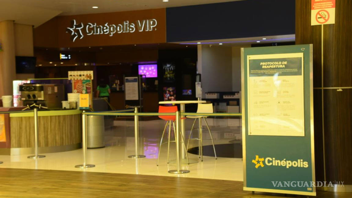 Hoy abren cines en Monclova con sana distancia y medidas preventivas