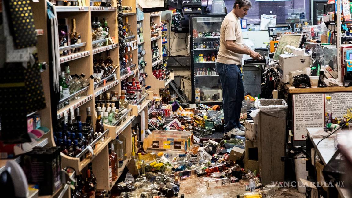 $!California es sacudida por un terremoto de magnitud 7.1 (fotogalería)