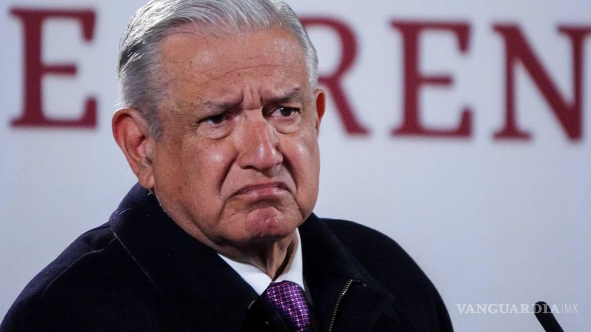 $!El presidente de México, Andrés Manuel López Obrador en su rueda de prensa matutina en Palacio Nacional, en la Ciudad de México. Cuartoscuro/Galo Cañas