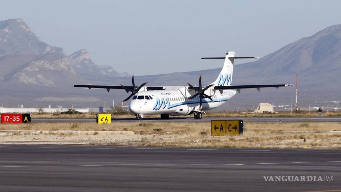 Prevé Aeromar ajustes en sus vuelos de Saltillo y Piedras Negras