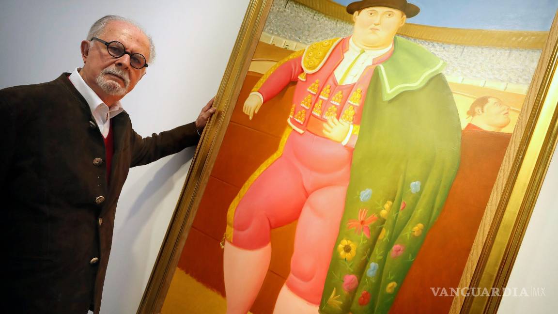 $!“Todo arte que produzca placer se considera sospechoso”, asegura Botero