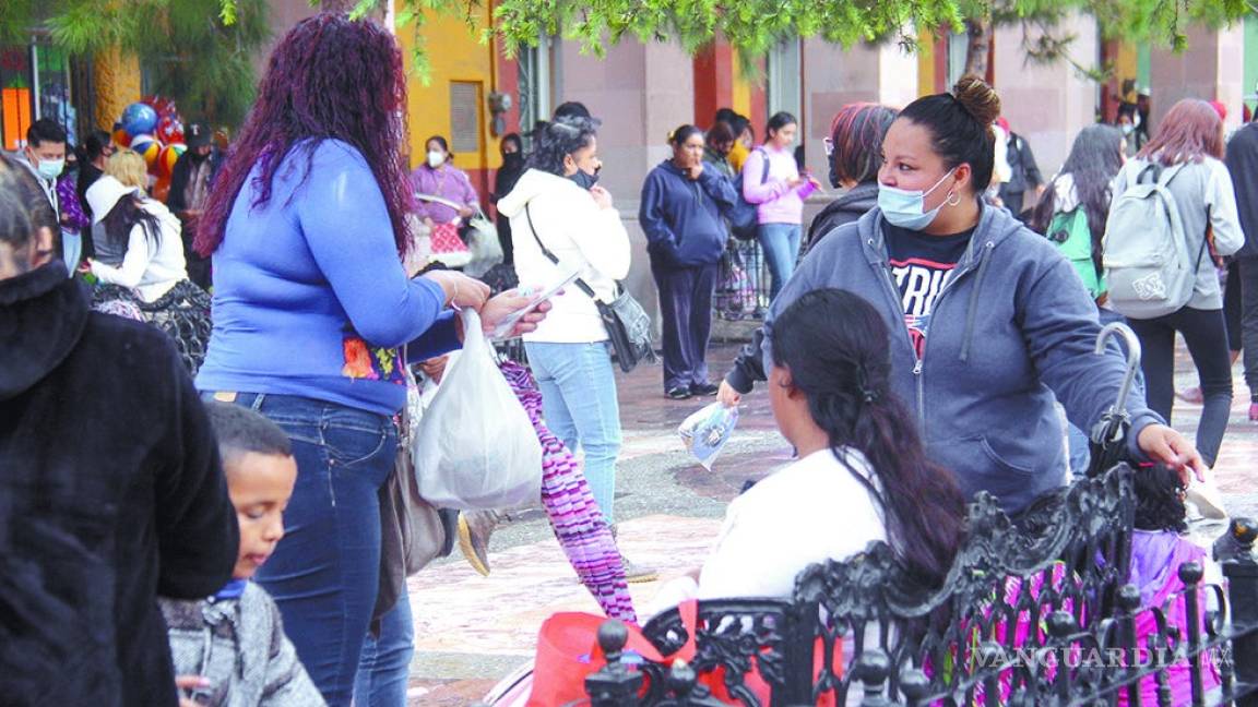 Continúan operativos contra ambulantaje en el centro de Saltillo