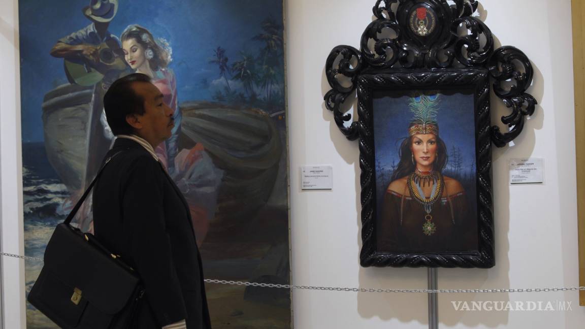 Pagan cinco millones de pesos por un retrato de María Félix