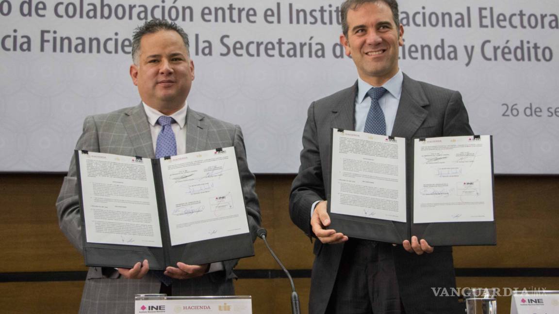 UIF de Santiago Nieto e INE van contra financiamiento ilícito en procesos electorales