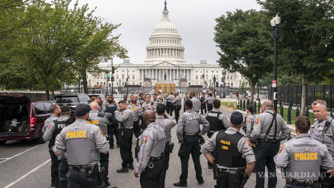 Transcurre pacíficamente protesta en el Capitolio