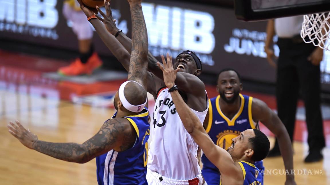 $!¡Sorpresa! Raptors conquista en el primero de las Finales ante Warriors