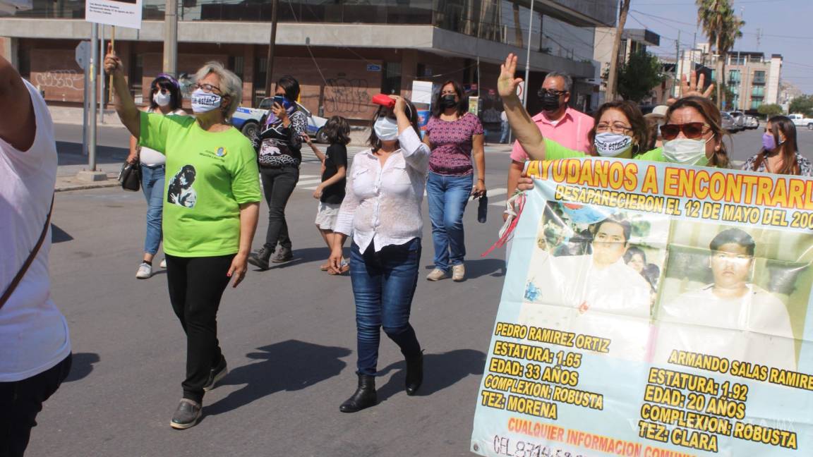 Madres de desaparecidos marchan en Torreón para exigir búsqueda de sus hijos: &quot;Seguimos de pie&quot;