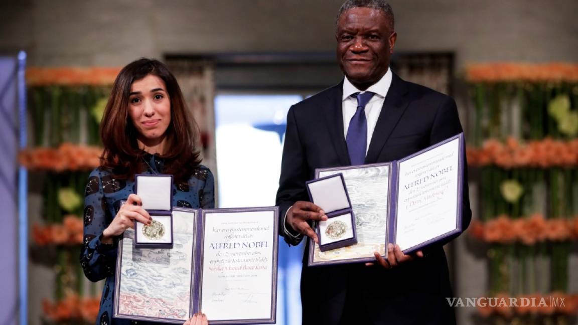 Nadia Murad y Denis Mukwege ganadores del Nobel de la Paz exigen el fin de la impunidad de la violencia sexual