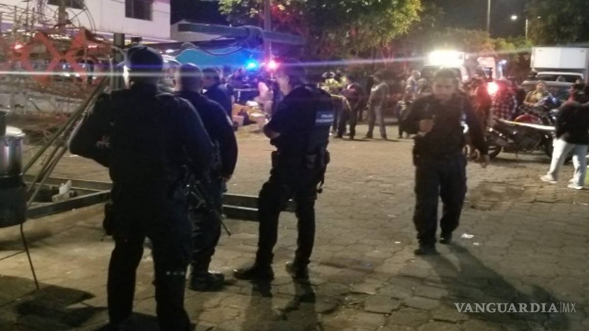 Se derrumba castillo pirotécnico en Michoacán; deja 1 muerto y 8 heridos