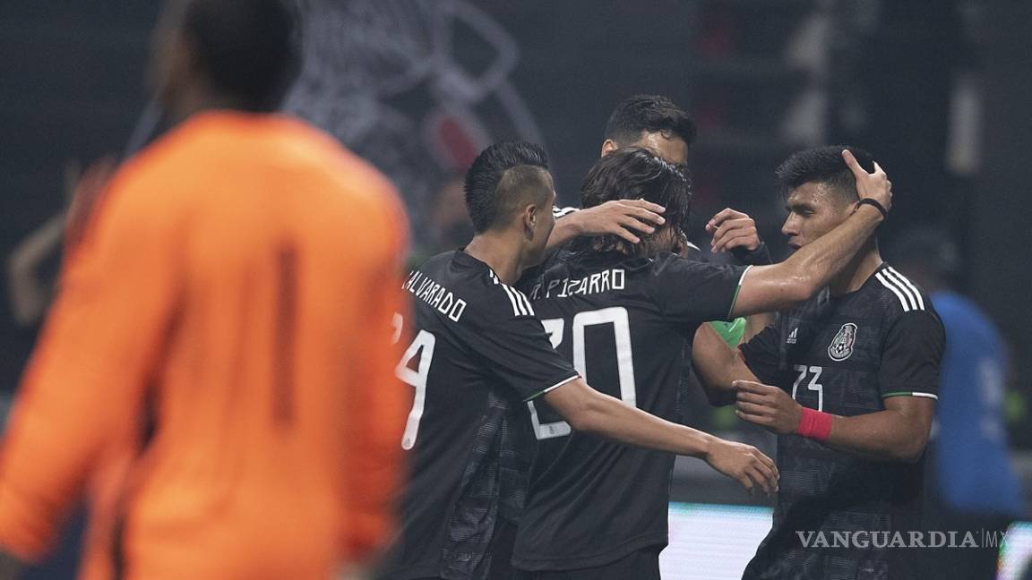 México vence 3-1 a Venezuela en amistoso