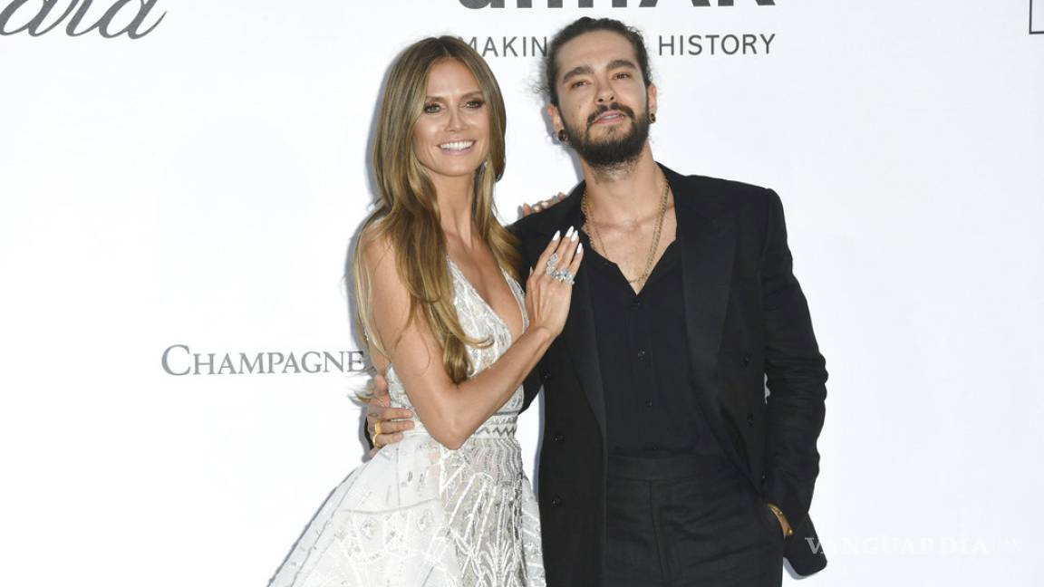 Heidi Klum sale con integrante de Tokio Hotel, al que le lleva 15 años