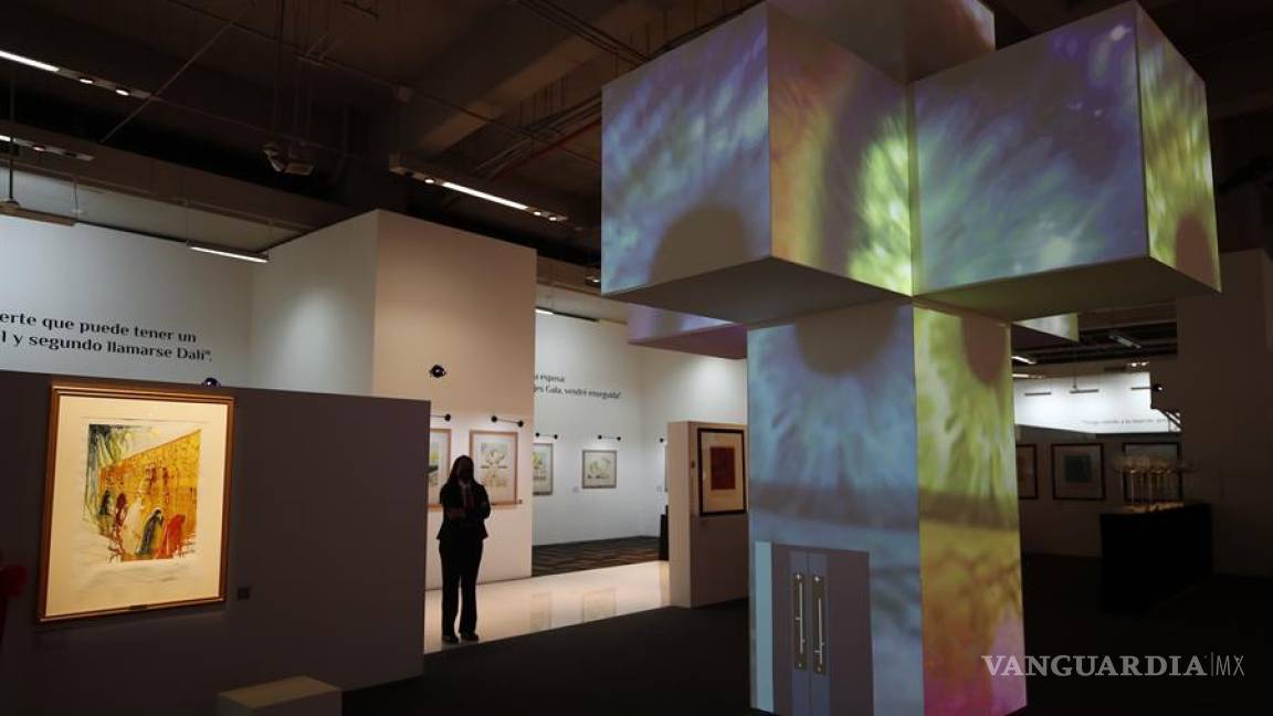 Exposición “Dalí 2.1” brilla en México