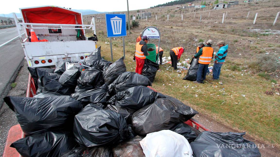 $!Dejan paseantes 30 toneladas de basura en la Sierra de Arteaga