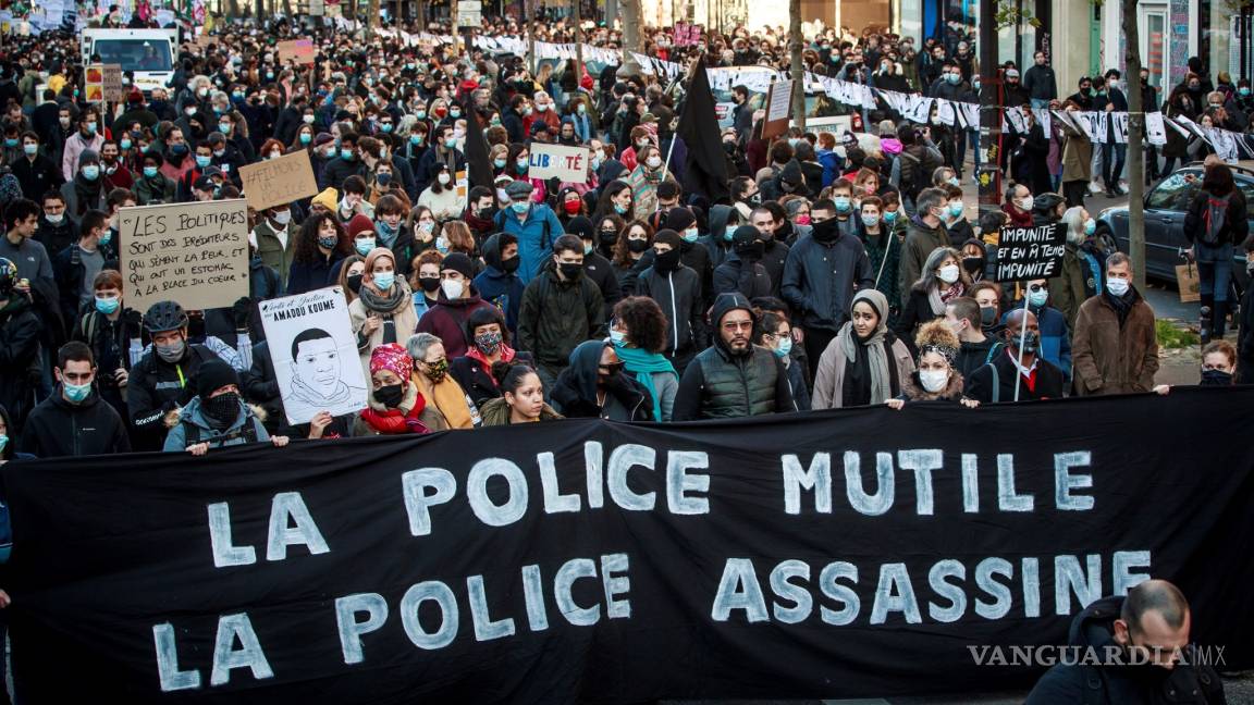 Protestan en Francia contra ley de seguridad advierten un recorte a las libertades