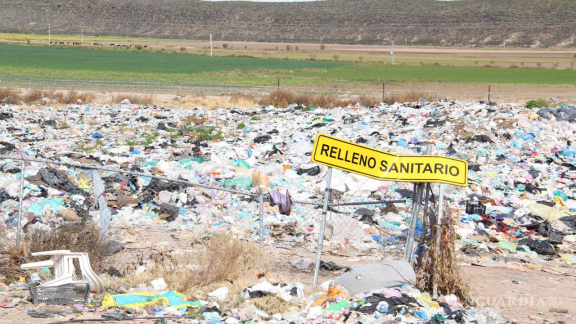 En Coahuila temen que basura contamine presa en General Cepeda