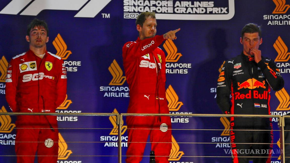 Sebastian Vettel vuelve a ganar en la F1 después de un año