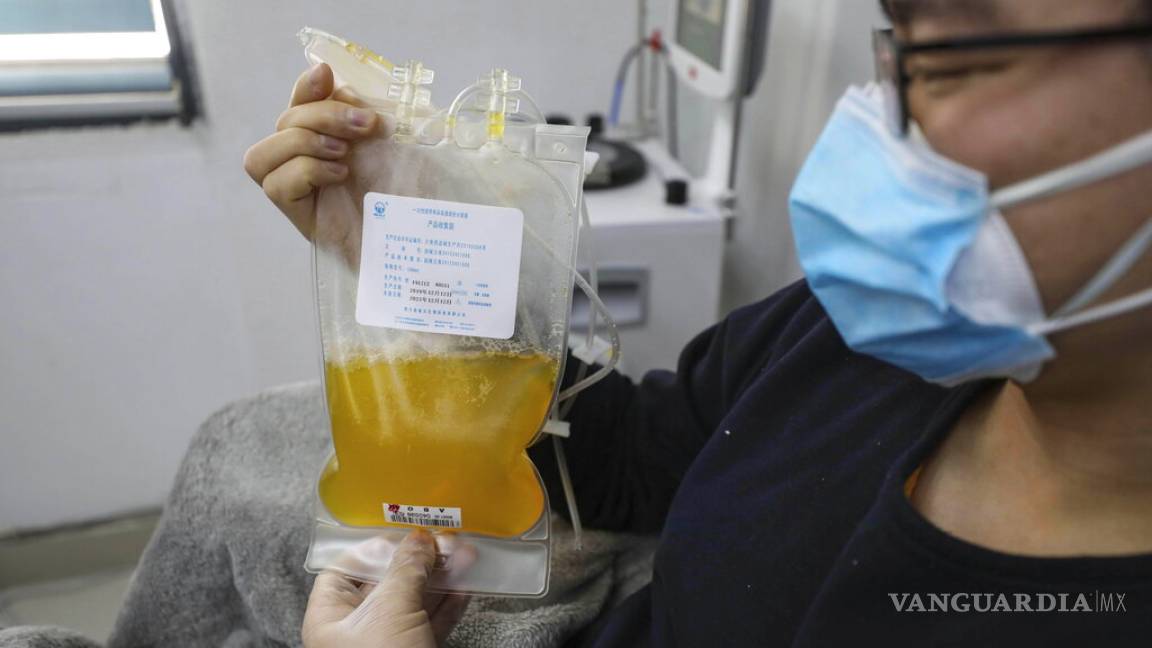 Coronavirus: Estudian usar sangre de pacientes recuperados