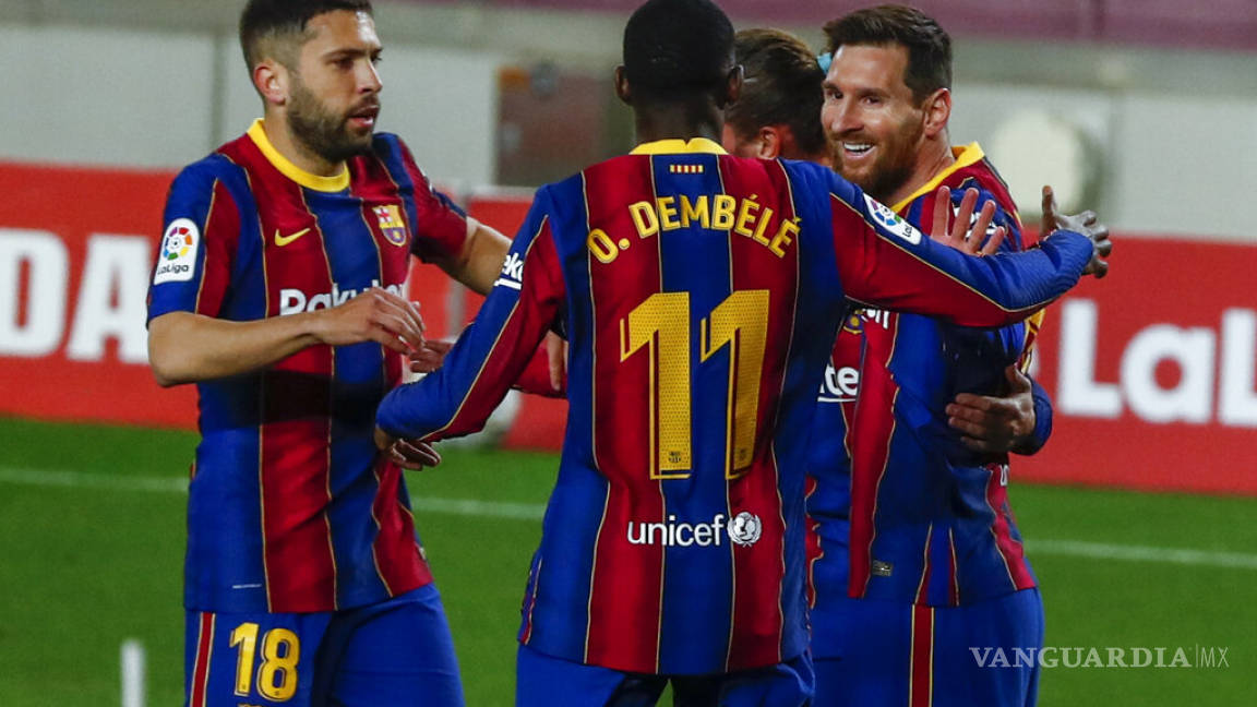 Barza gana con doblete de Messi y recorta distancia con el líder Atlético de Madrid