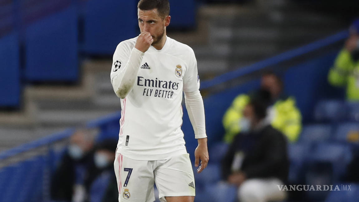 Hazard hace un 'Oribe Peralta' y pide disculpas a la afición del Madrid