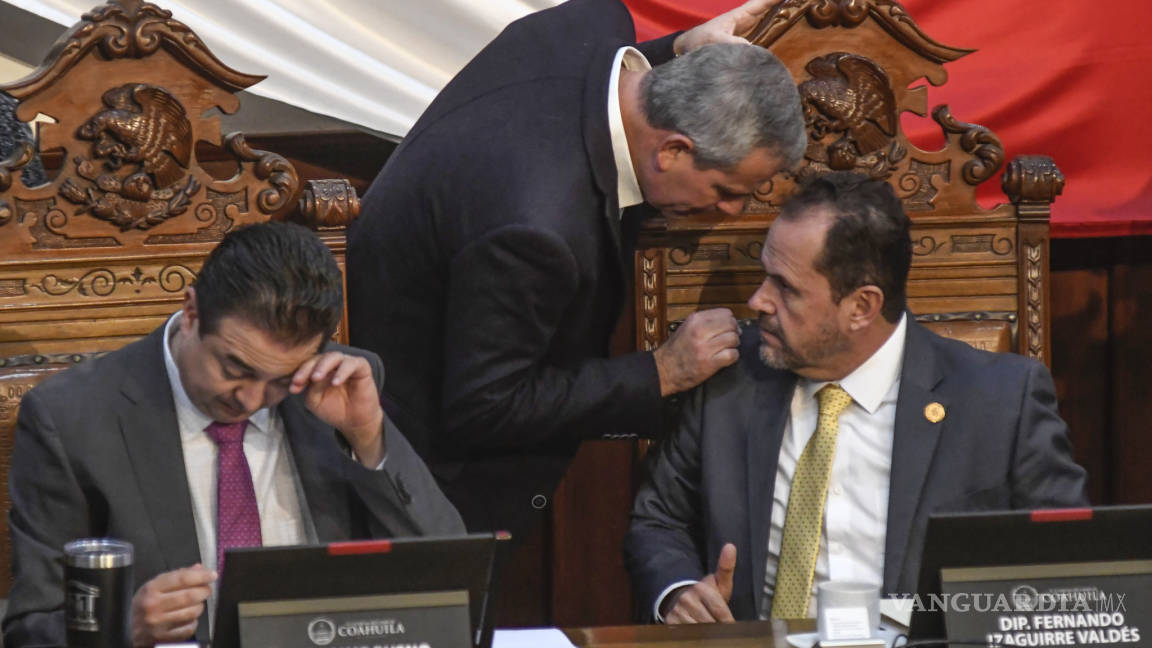 Izaguirre, Cázares y Aguado no dejarán cargo en Congreso de Coahuila por elección