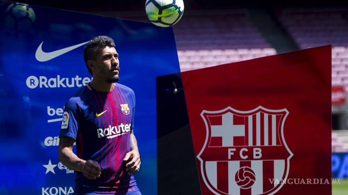 $!Luego de la goleada, Barcelona presenta a Paulinho