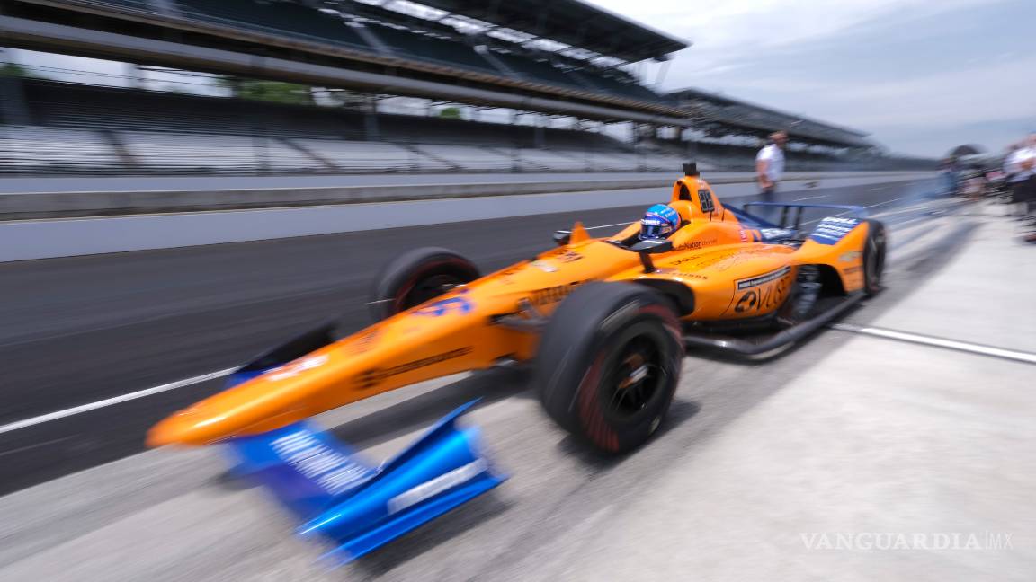 $!Fernando Alonso se queda 'corto' y no califica para las 500 millas de Indianapolis