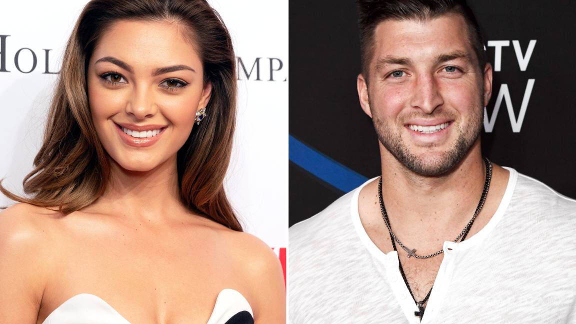 $!Tim Tebow le propone matrimonio a su novia, la exMiss Universo, Demi-Leigh Nel-Peters