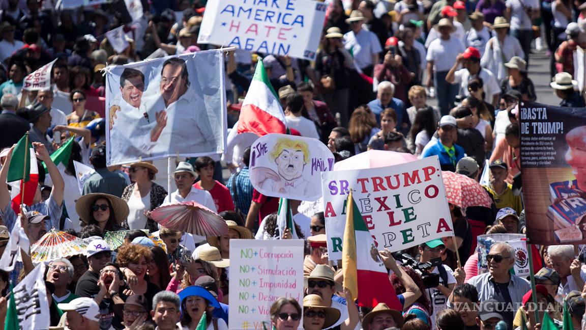 $!Se unen contra Trump en varios estados de México