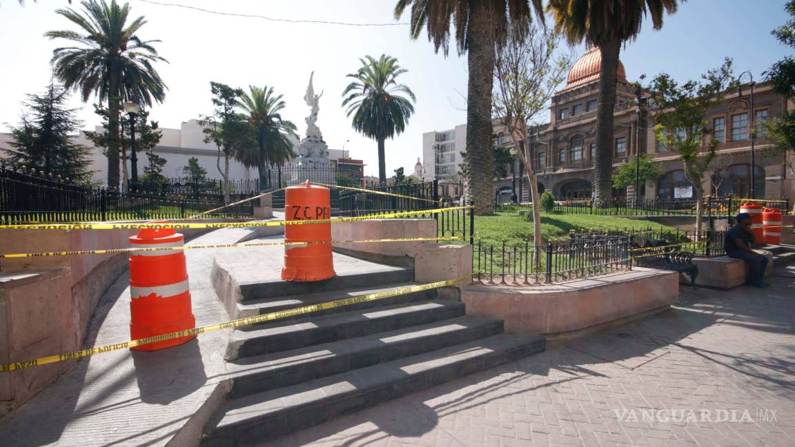 $!Coronavirus: Sin acceso plazas públicas y parques de Saltillo por COVID-19