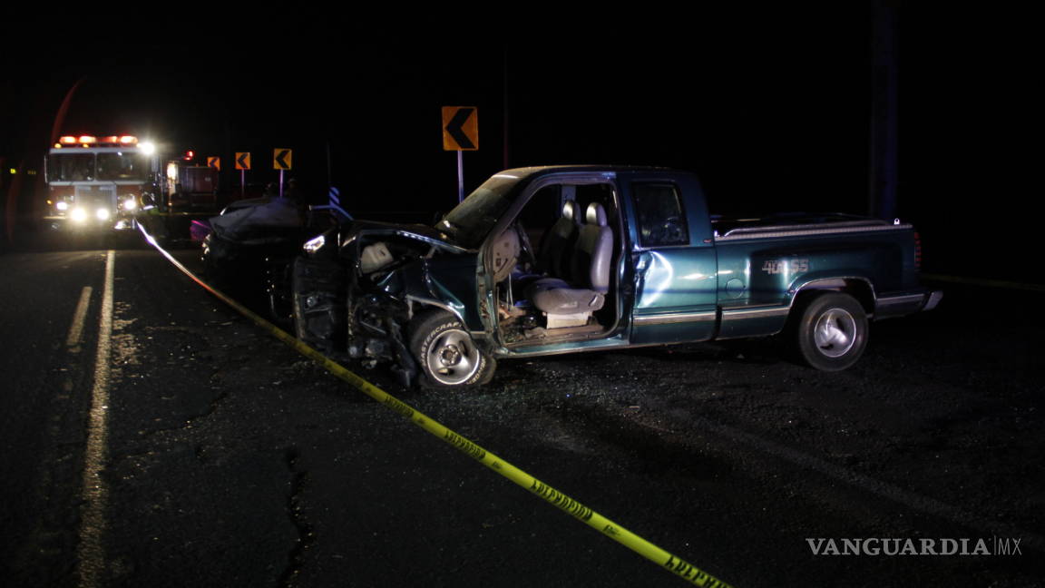 ¡Accidente mortal! Dos personas pierden la vida en la carretera a Zacatecas