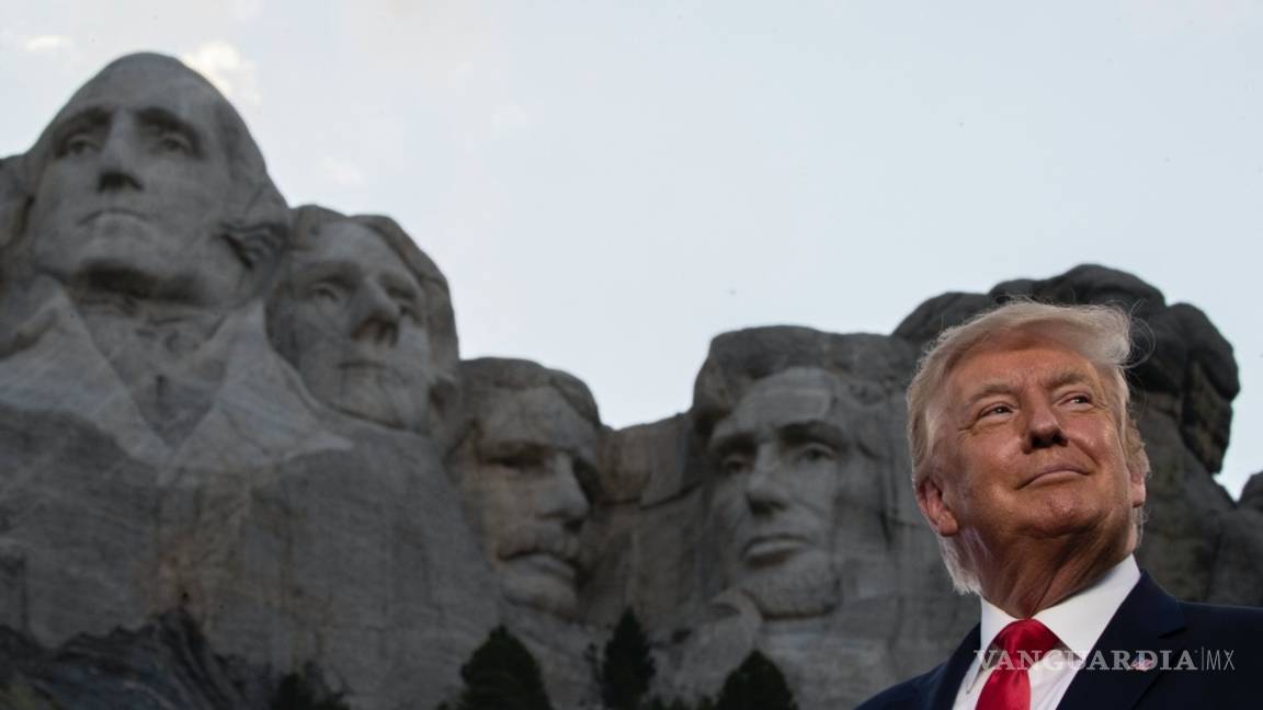 $!Así celebra Donald Trump Trump los festejos del 4 de julio en el Monte Rushmore en plena crisis sanitaria por el COVID-19 en EU (fotos)
