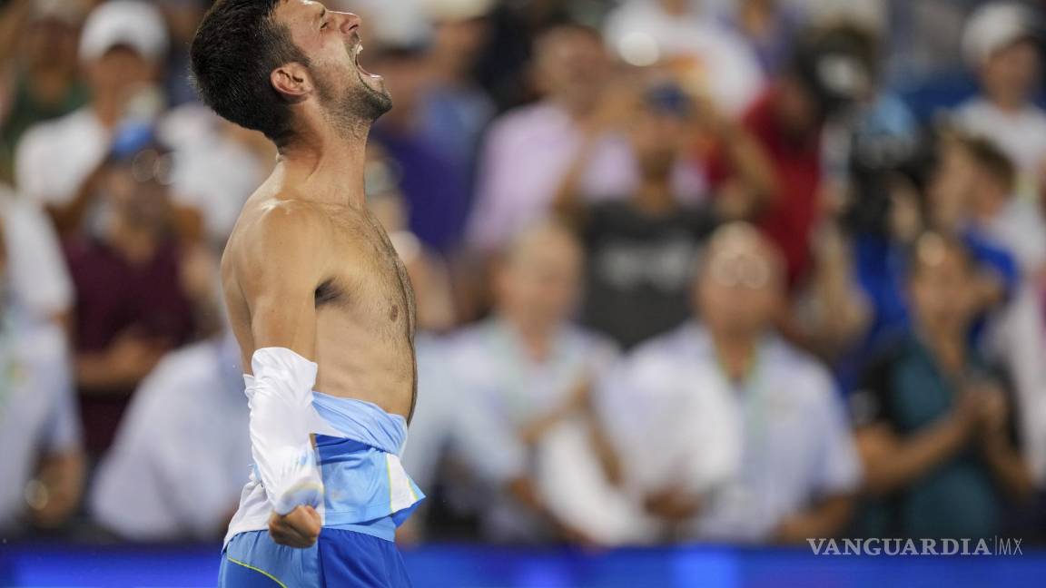 $!Nole sigue demostrando porqué es el mejor tenista de la actualidad.