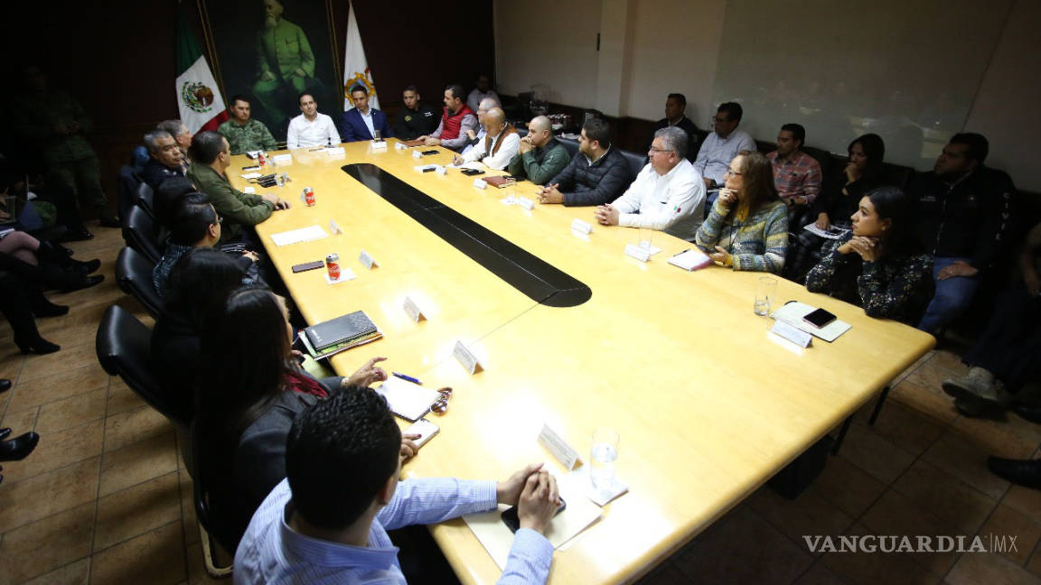 ‘Coordinación, clave para mantener la seguridad en Coahuila’