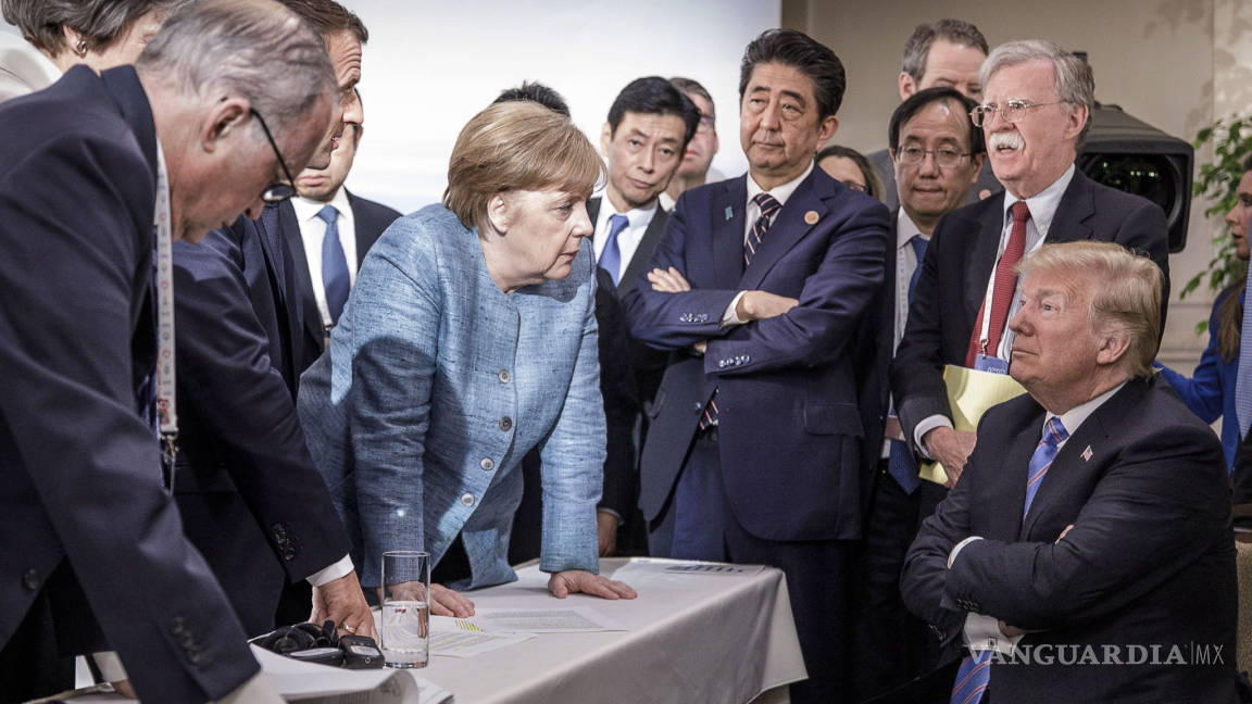 Trump sobre foto del G7: No estábamos hablando de la cumbre