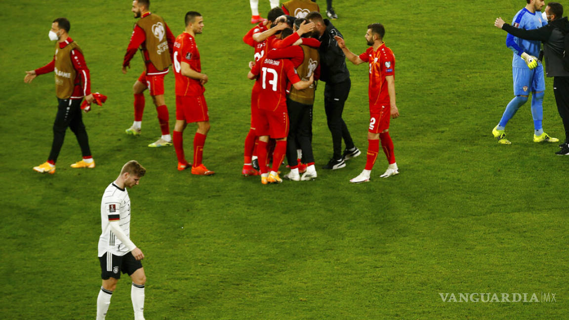 Macedonia sorprende a Alemania en las Eliminatorias rumbo a Qatar 2022