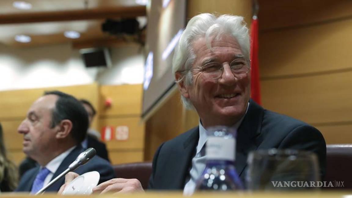 $!Richard Gere critica la falta de "empatía y compasión" de Trump