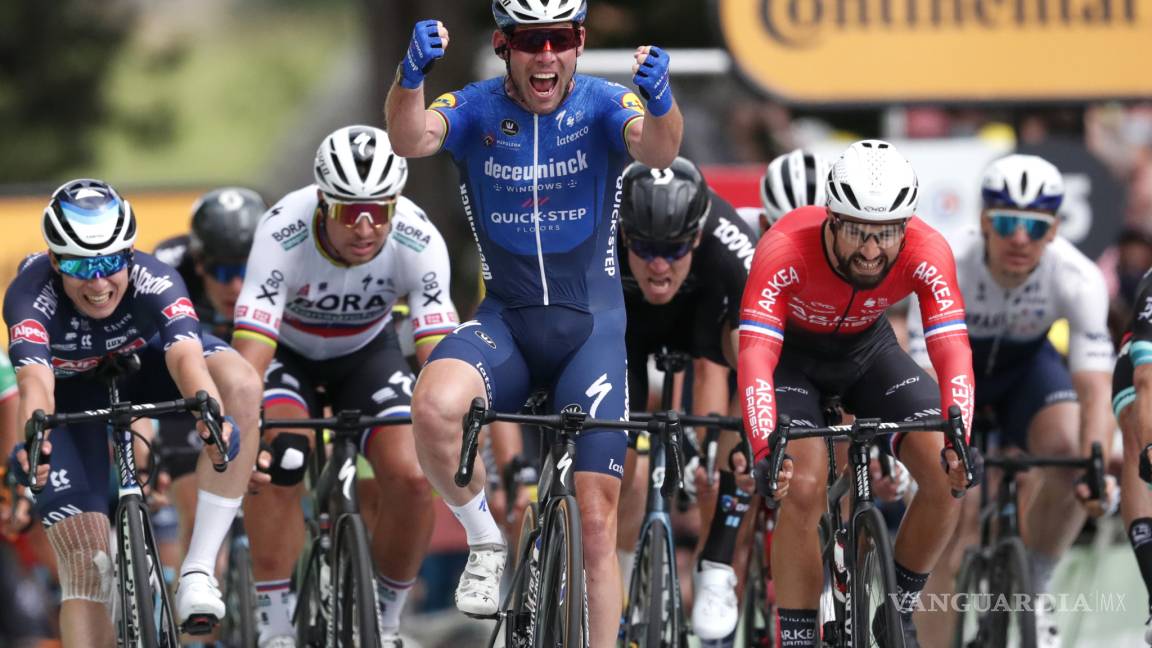 Cavendish da cátedra en el Tour de Francia y se lleva la etapa 4
