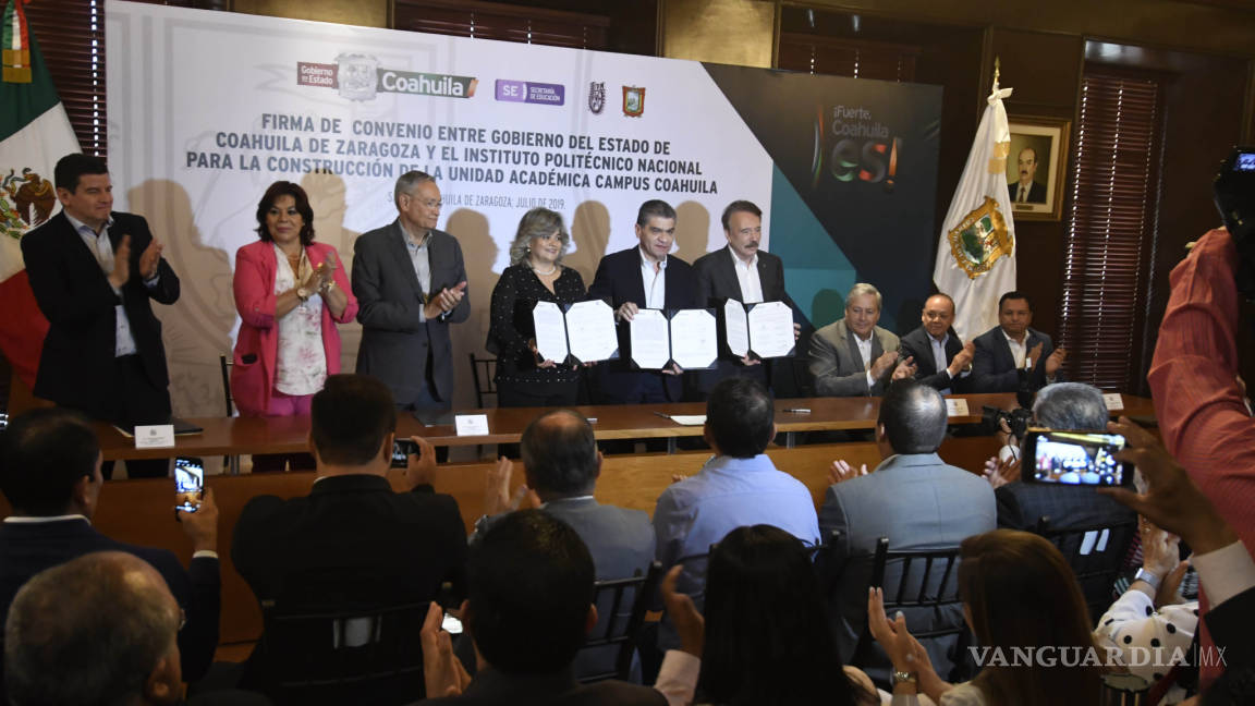 Tendrá campus en Coahuila el Instituto Politécnico Nacional