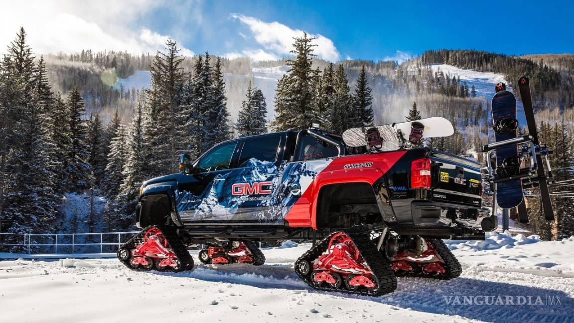 $!GMC Sierra 2500HD All Mountain concept, ninguna montaña se le resistirá