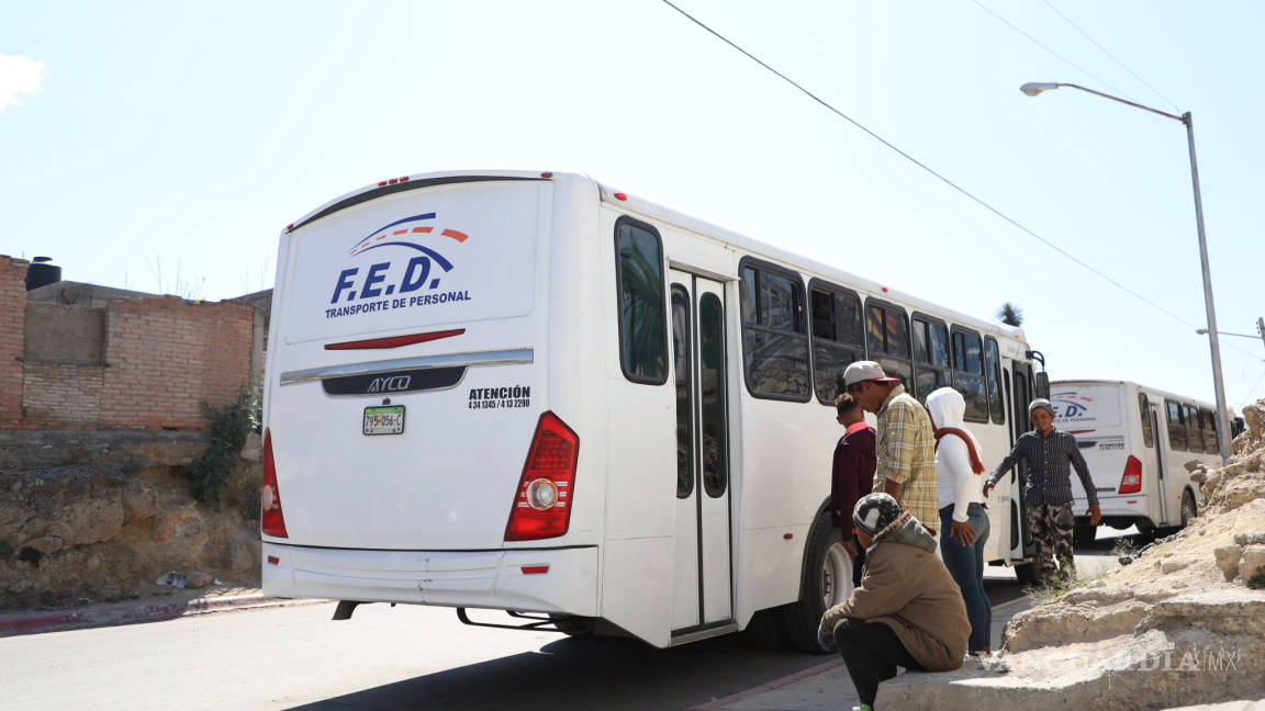 Llega ‘de paso’ caravana de 300 centroamericanos en Saltillo