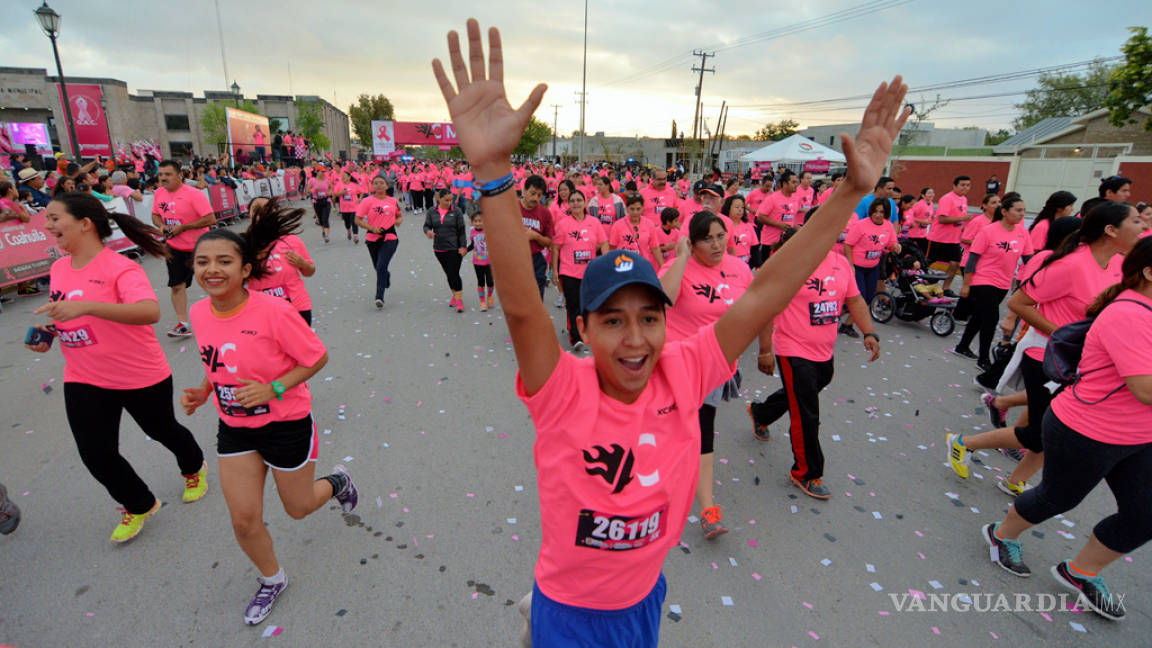 Más de 4,500 participan en Piedras Negras en la carrera Actívate Coahuila