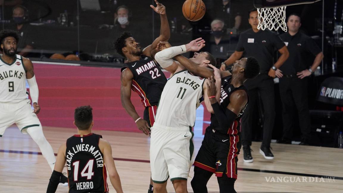 Miami Heat dejan en el camino a Milwaukee Bucks y avanza a final del Este de NBA