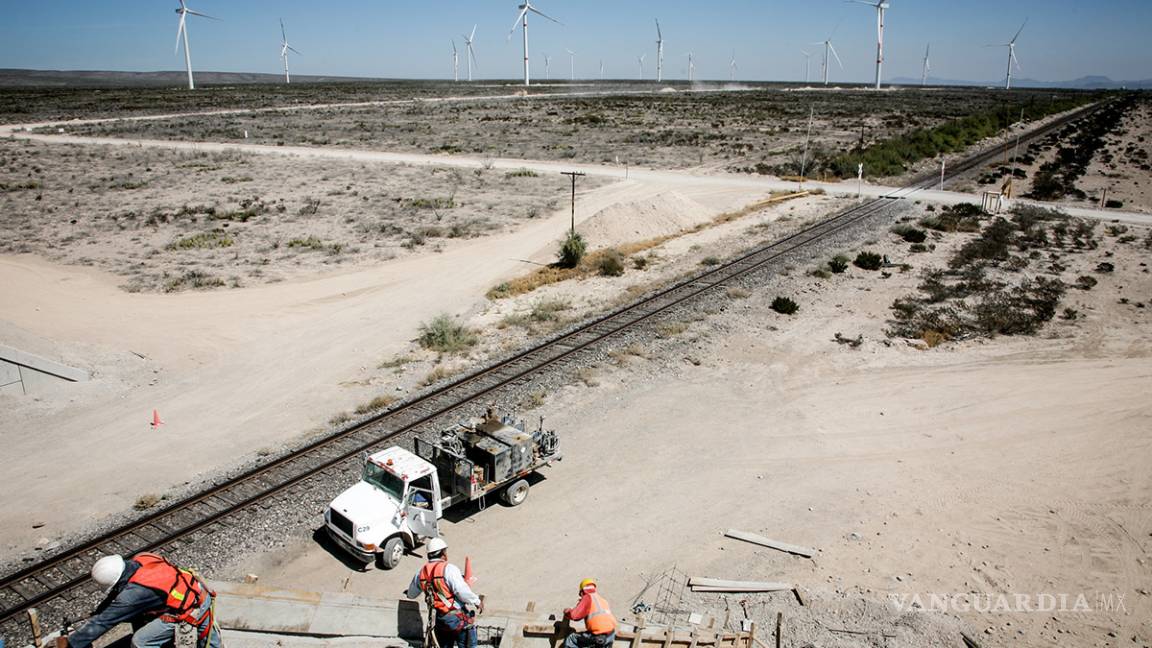 $!Parque Eólico de Coahuila registra un avance del 80 por ciento en su construcción