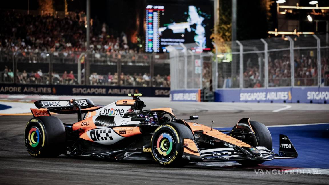 Norris gana en Gran Premio de Singapur: Verstappen acabó segundo y Checo Pérez en décimo