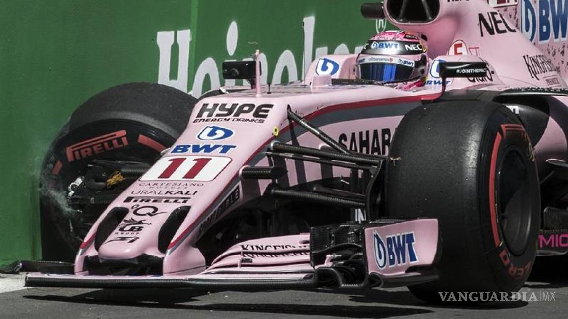 'Checo' arrancará sexto en GP de Azerbaiyán